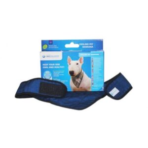 Bandana refrecante Aqua coolkeeper azul XXS