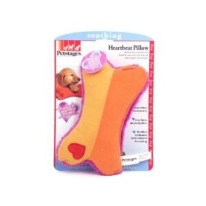 Hueso de peluche con sonido de corazón para cachorro