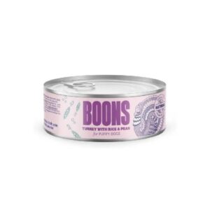 Lata de pavo para cachorro Boons 185g