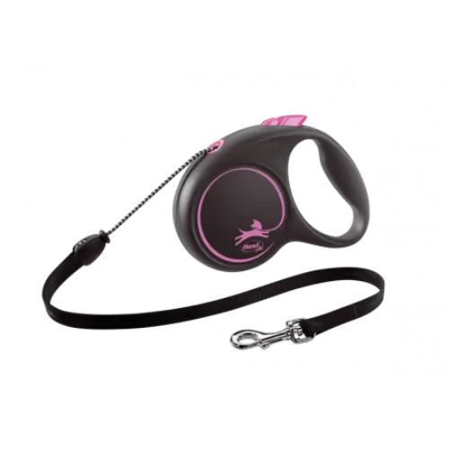 Correa extensible Flexi Black Desing rosa S