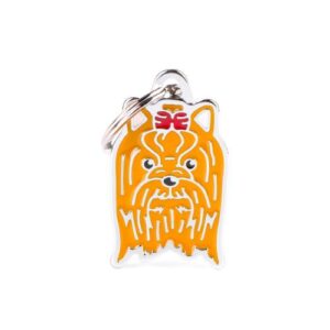 Chapa identificativa Yorkshire terrier