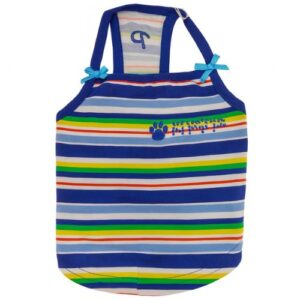Camiseta de rayas para perro y gato talla: 25cm