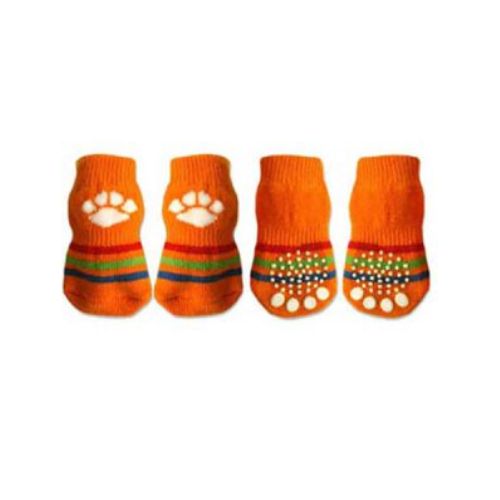 Calcetín naranja L