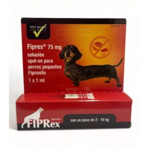 Pipeta contra pulgas y garrapatas perro 2-10kg FIPRex