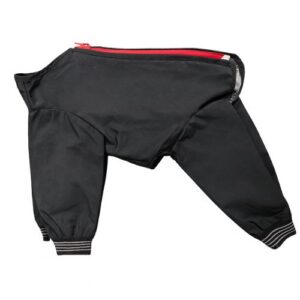 Impermeable cuatro patas Gloria negro 20cm