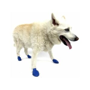 Protectores para patas de caucho natural impermeables negro M