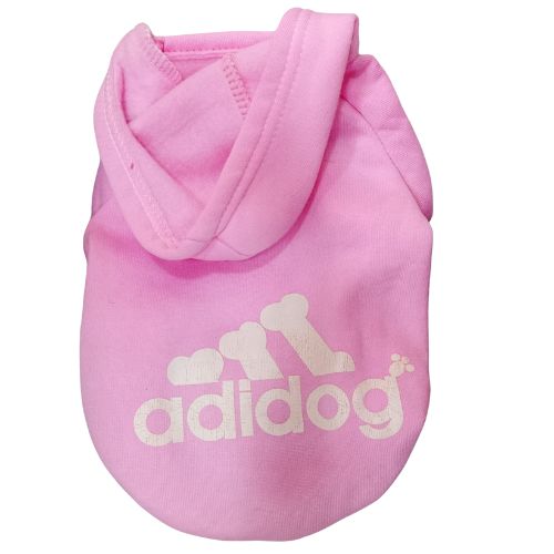 Sudadera rosa Adidog 20cm