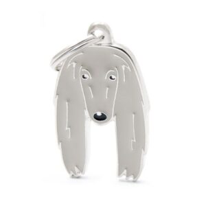 Chapa identificativa galgo afgano