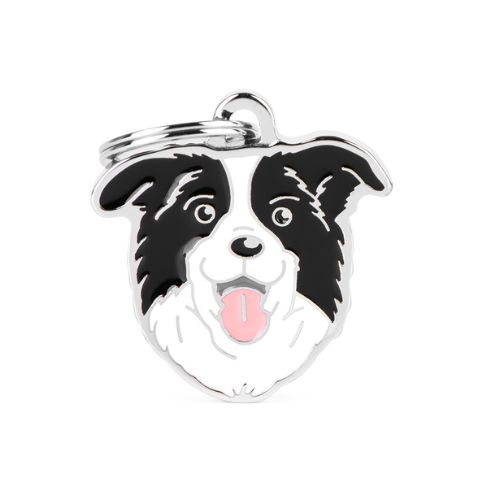 Chapa identificativa Border collie