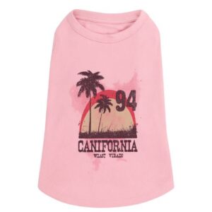 Camiseta california rosa talla 35cm