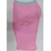 Camiseta veraniega rosa corazón brillo 50cm