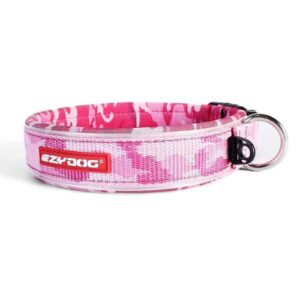 Collar neopreno camuflaje rosa grande 81cm