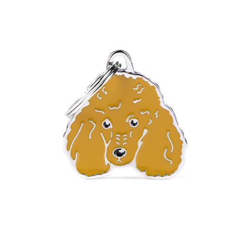 Chapa identificativa Caniche apricot