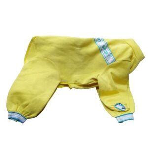Chandal cuatro patas amarillo 35cm
