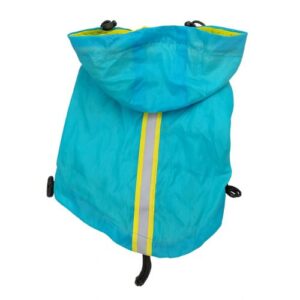 Chubasquero reflectante azul 20cm