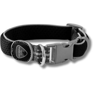 Collar Coralpina negro 20mm