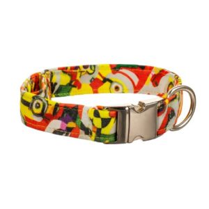 Collar diseño de Minions con cierre metálico 20mm