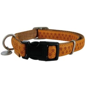 Collar macleather marrón 20mm