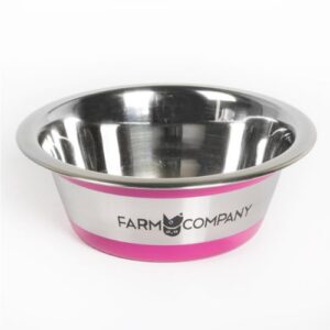 Comerdero rosa acero inoxidable 3,40L