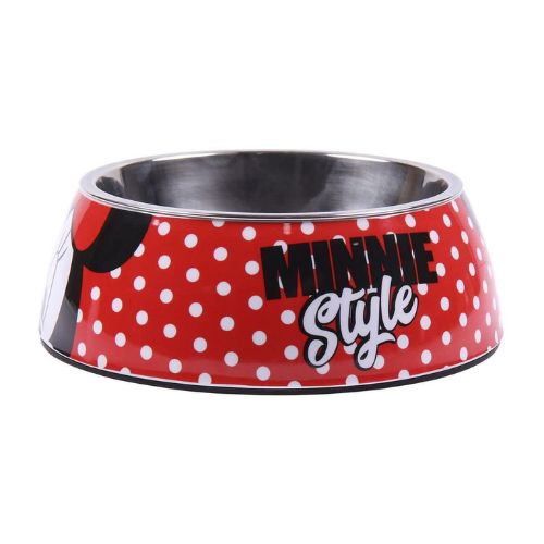 Comedero Minnie melamina + acero inoxidable - Imagen 2