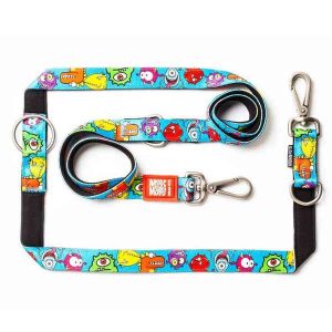 Correa multi posición neopreno color Little monster azul 2m