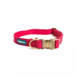 Collar de fibra de soja burdeos 20mm