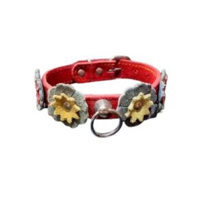 Collar antes flores hippie 30cm