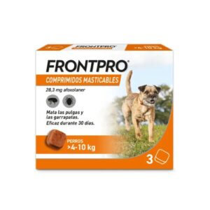Frontpro comprimidos masticables perros 4-10kg (1 unidad)