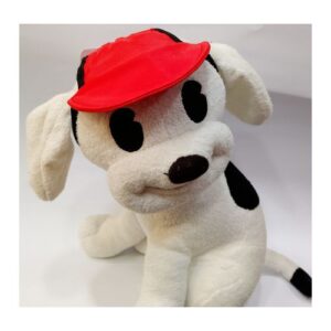 Gorra roja impermeable para perros S