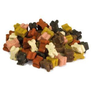 Mix de huesitos de sabores bote de 500g Snack semihúmedo