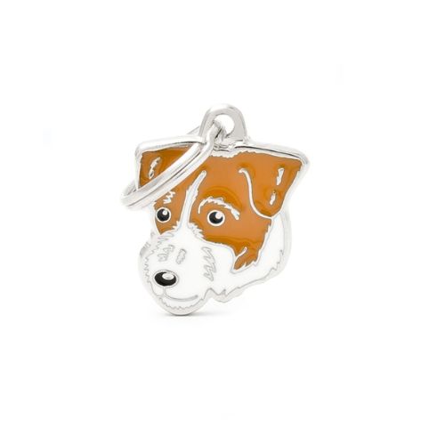 Chapa identificativa Jack Russel broken
