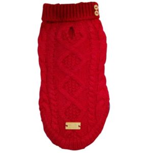 Jersey trenzado Irvin rojo 26cm