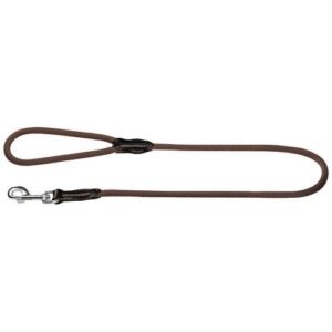 Correa nylon redondo Hunter marrón 110cm