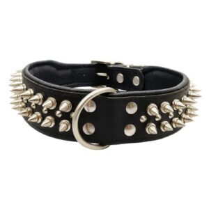 Collar pinchos soft negro 65cm