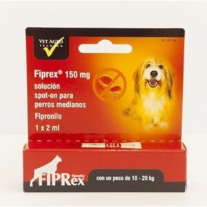 Pipeta contra pulgas y garrapatas perro 10-20kg FIPRex