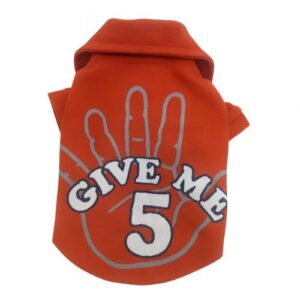 Polo rojo "Give me 5" talla: 20cm