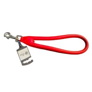 Puño de piel rojo 12mm