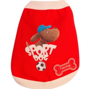 Camiseta roja Sportdog talla: 15cm