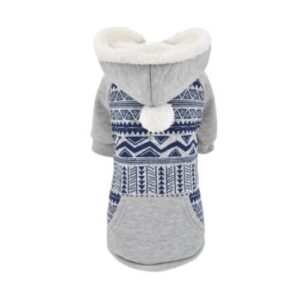 Sudadera borreguillo azul 55cm