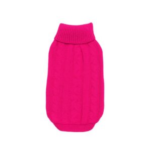 Jersey trenza fucsia