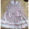 Vestido de lunares con volantes XL