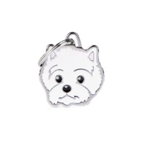 Chapa identificativa Westie