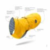 Impermeable Milfor Hunter 30cm amarillo