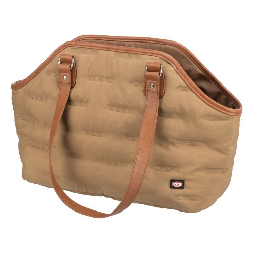 Bolso transportín beige 18x30x50cm