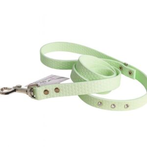Correa de goma verde con cristal 16mmx117cm