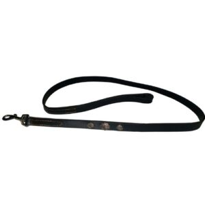Correa Harley-Davidson negra de piel 25mmx120cm