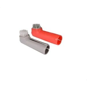 Set dental de dedo cepillo + masajeador