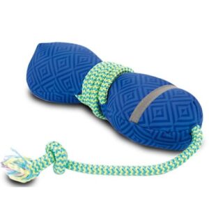 Juguetes flotante azul con cuerda