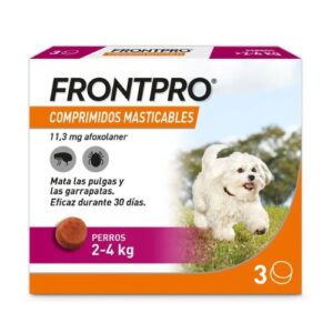 Frontpro comprimidos masticables perros 2-4kg (1 unidad)