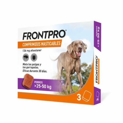 Frontpro comprimidos masticables perros 25-50kg (1 unidad)